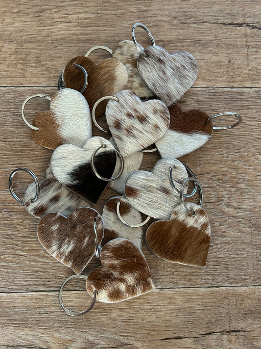 Heart Key rings