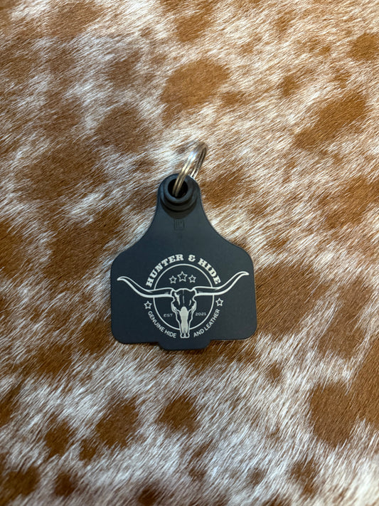 Black Logo Key Rings