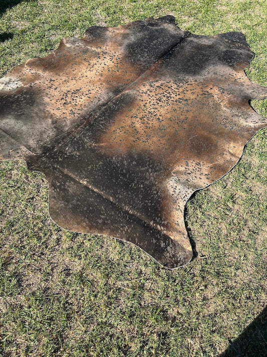 Cowhide Rug Metallic 262