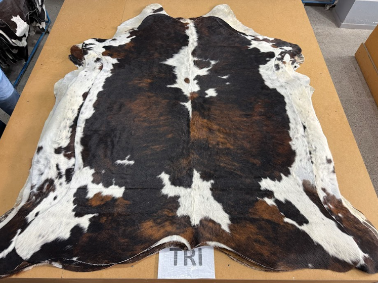 *** Pre order*** Cowhide Rug Tri 255