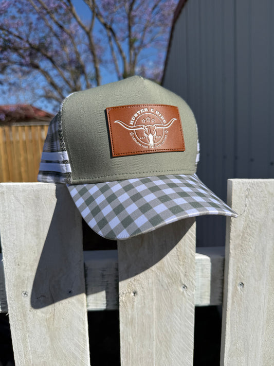 Olive Trucker Caps