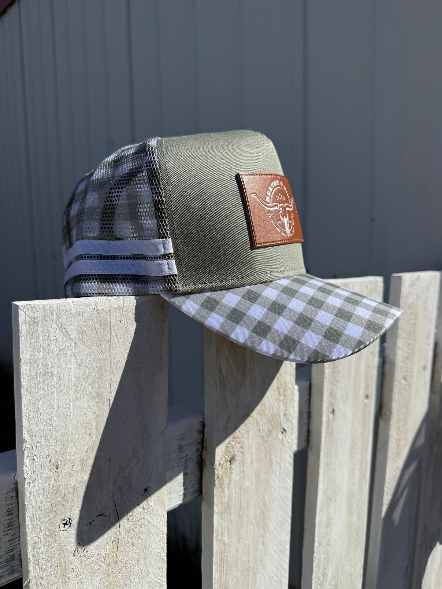 Olive Trucker Caps