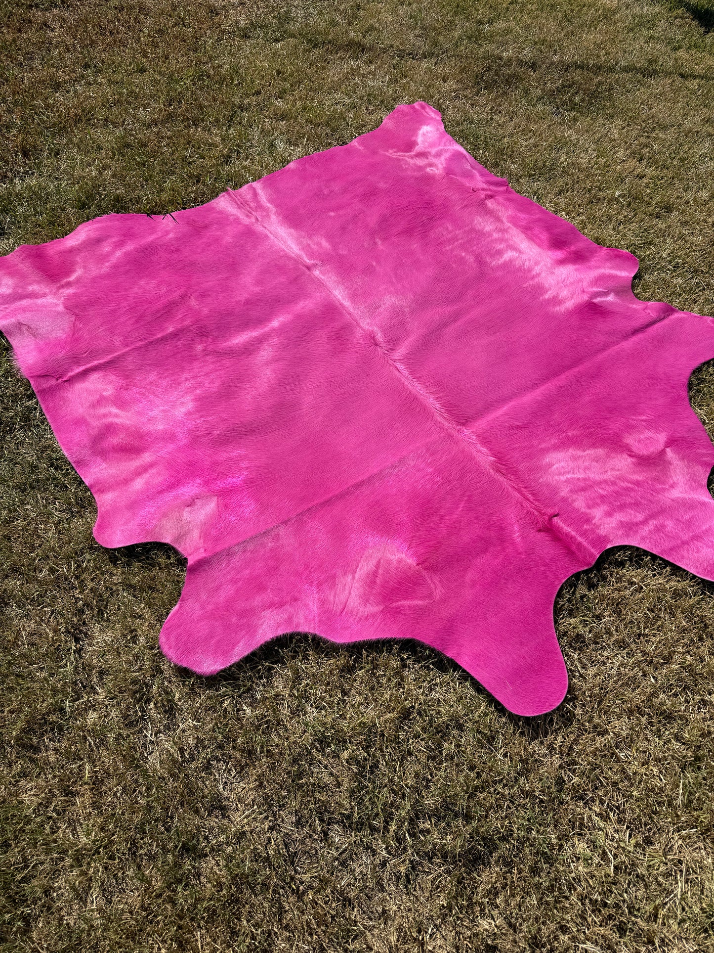 Cowhide Rug 383 - Pink