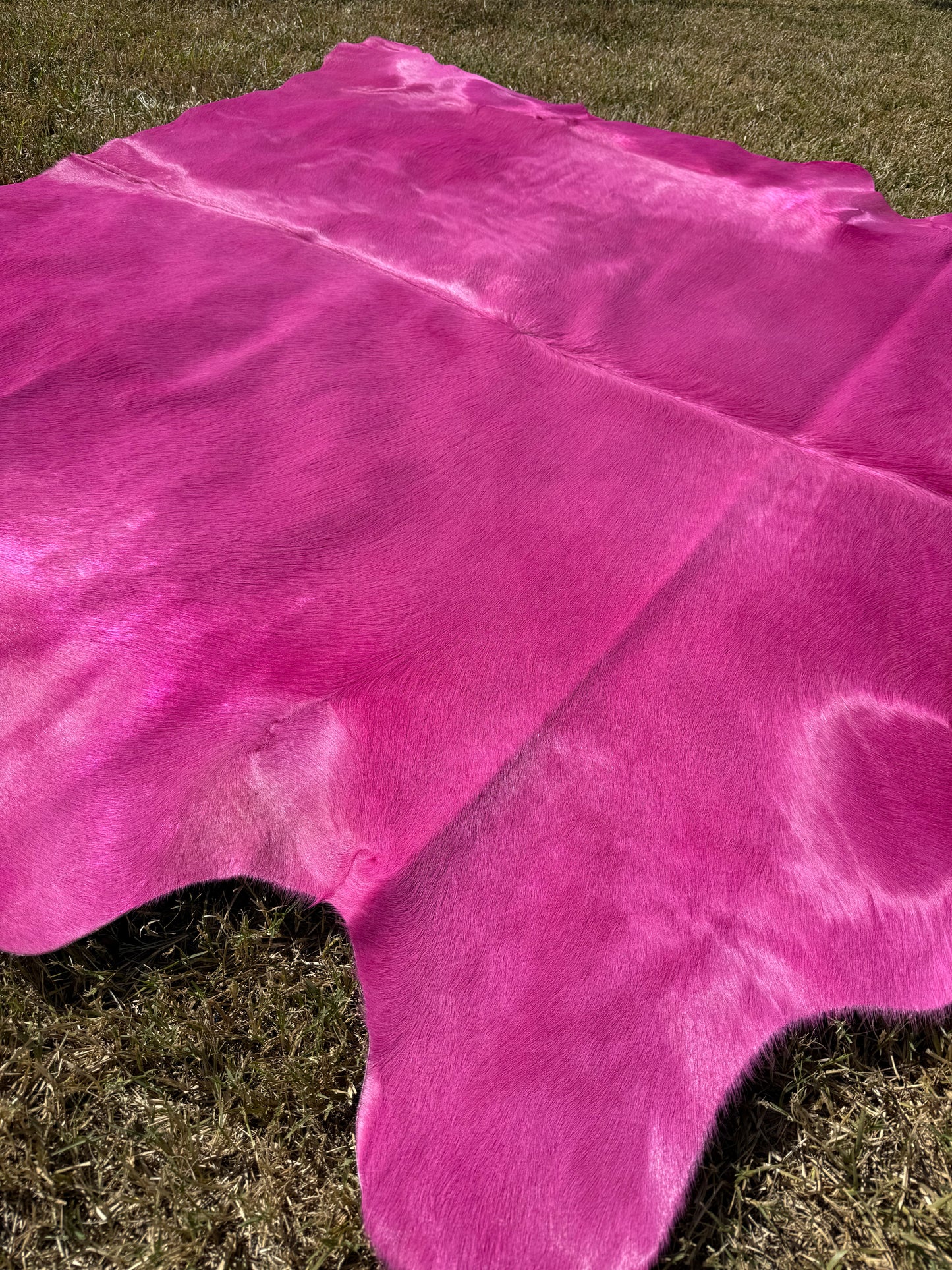 Cowhide Rug 383 - Pink