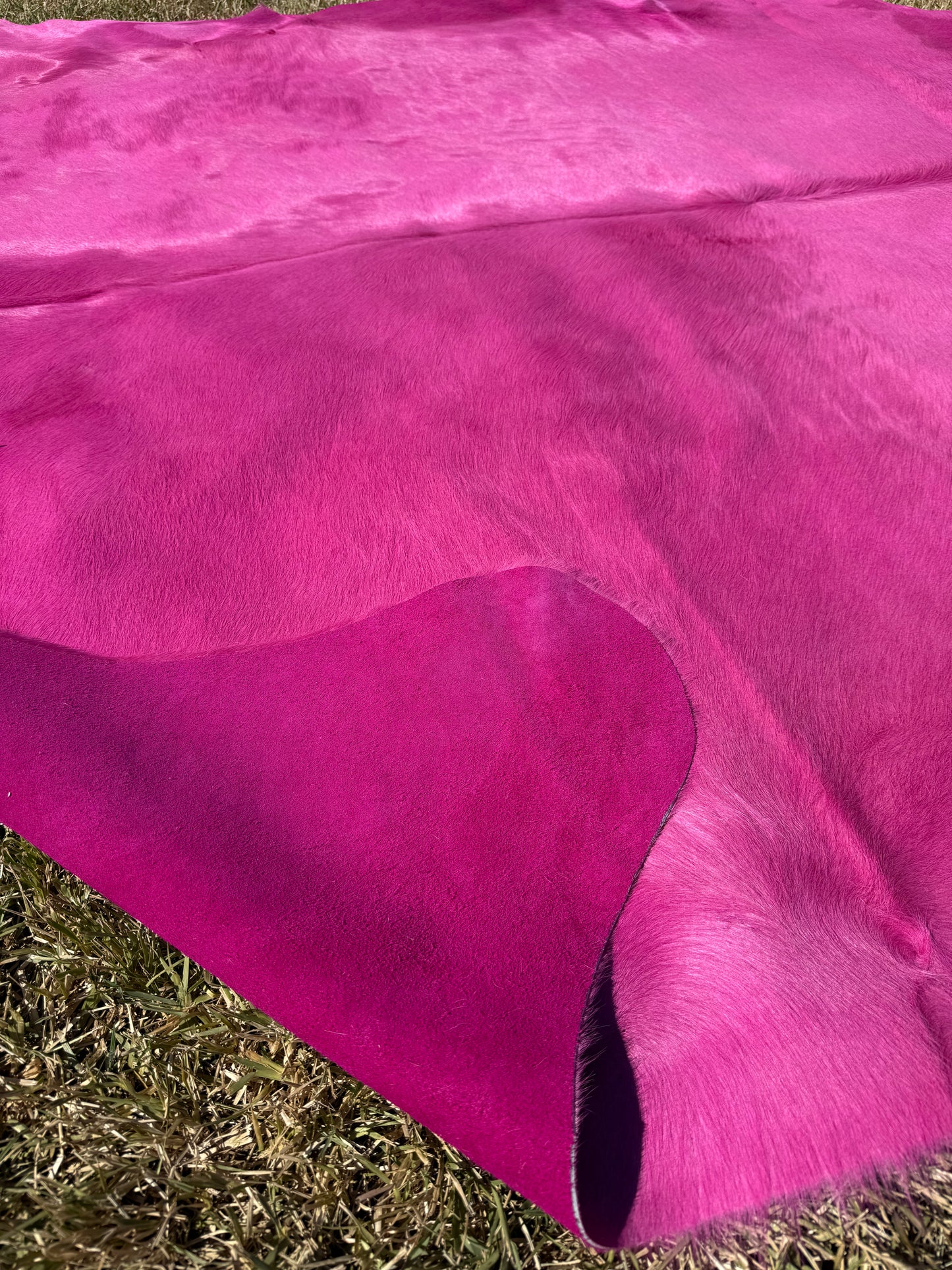 Cowhide Rug 383 - Pink