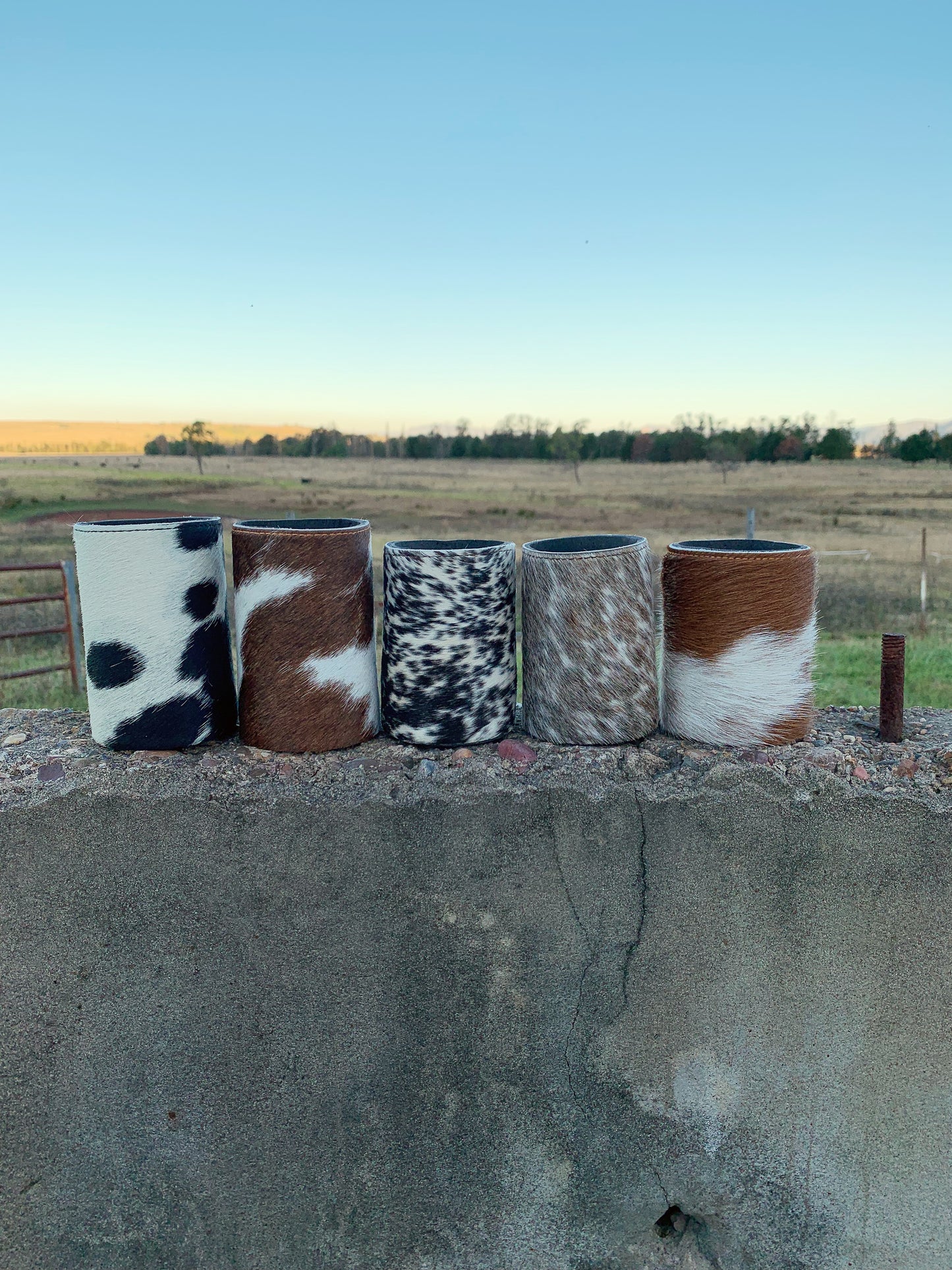 Small Cowhide Cooler