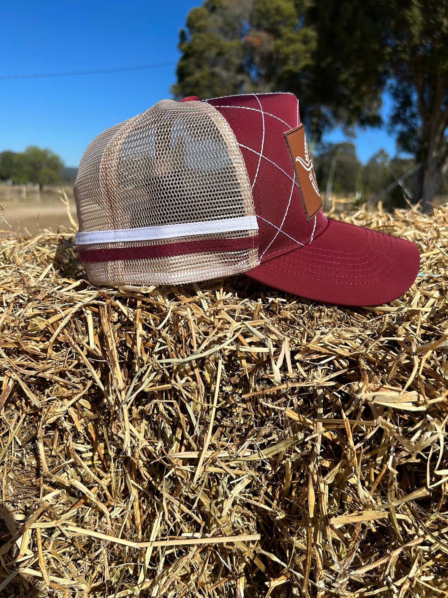 Maroon Trucker Caps