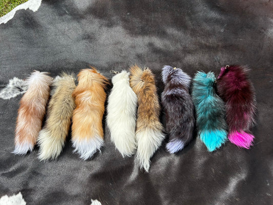 Foxtail keychains