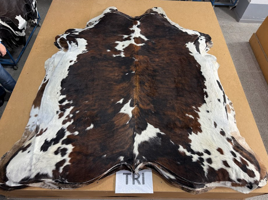 *** Pre order*** Cowhide Rug Tri 236