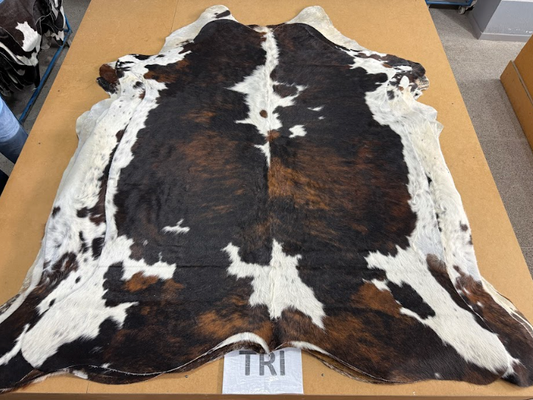 *** Pre order*** Cowhide Rug Tri 255